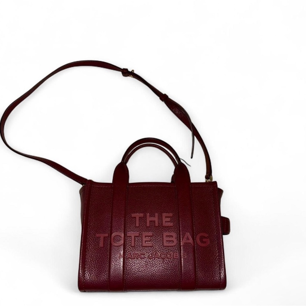 Small sized Marc Jacobs Deep Red Tote Bag